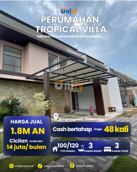 perumahan tropical villa