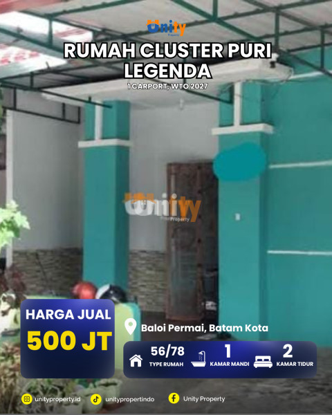 Rumah Cluster Puri Legenda