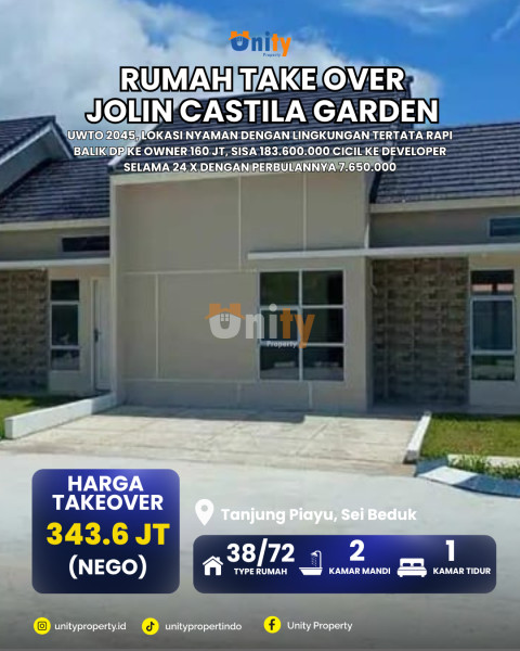 Rumah Takeover Jolin Castila Garden