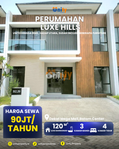 rumah luxe hills di batam centre