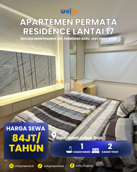 apartemen permata residence lantai 17